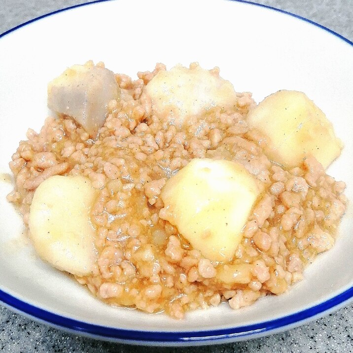 里芋のひき肉あんかけ